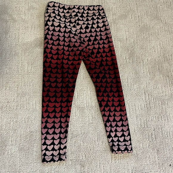 Lularoe | Little Girl Valentine’s Leggings S/M - Picture 8 of 10
